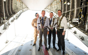 Three air force chiefs experience A400M capability